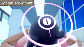 kyouyama kazusa from blue archive in steamy hentai action with cute blowjob