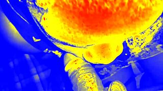 thermal sloppy blowjob