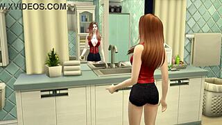 yo, check this sims 4 tigress pussy action