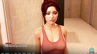 getting to know vicky in aoa academy 26, that teen brunette babe.