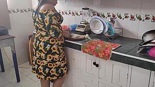 My Stepmom Helps with Sexual Lessons, Ends Up Riding Me Hard