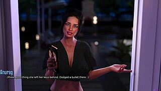 Big ass stepsister, tempting me during movie night in 3D hentai?