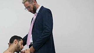 hey, willing to do anything to keep the job, even if it's naughty