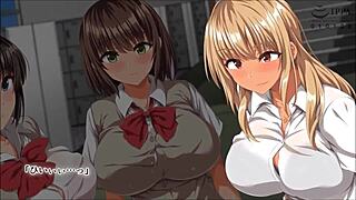 My Huge Cock Triggers Wild Action With Big-Breasted Anime Girls