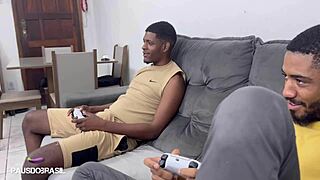 primos dotados blowing big black cocks and getting cum on asses.