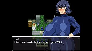 In the shipwrecked spaceship, Todoroki gives jerk off instructions with blowjob and facial