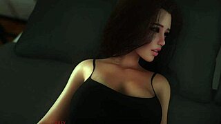 Sharing bed with stepsis’ friend, she craved her first huge cock in 3D hentai Desirium 04