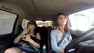 two girls in crossdressing show off and fuck guy in jimmy