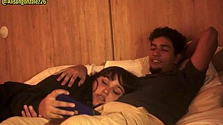 Sleepy stepsister rests on brother’s lap, begging no mouth action. Things get weird fast.