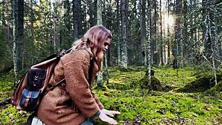 I’m totally lost in Wonderland’s cute blue-eyed deepthroat magic outdoors