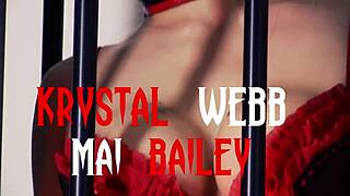 sexy mai bailey and krystal webb in fetish play