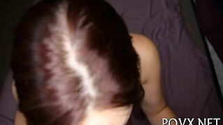 Hope Howell gets naked for intense ball licking and hardcore fucking!