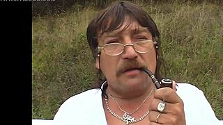 Young ladies getting wild with grumpy old men in public spots.