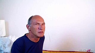 mature german couple, you’re banging the young neighbor in a wild threesome