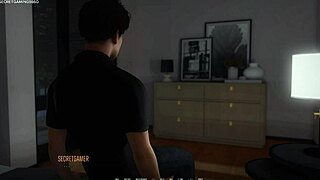 Sharing bed with stepsis’ friend, she craved her first huge cock in 3D hentai Desirium 04