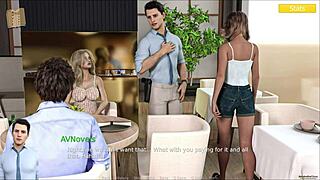 Rosewater Manor 55 unveils teen’s cute curves in steamy game