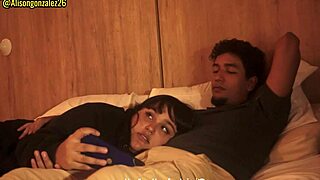 Sleepy stepsister rests on brother’s lap, begging no mouth action. Things get weird fast.