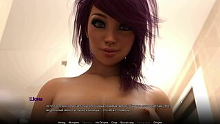 3D animated porn with an FFM threesome and big boobs and ass