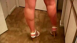 Pov slut Claire James delivers intense dirty blowjob with teasing striptease