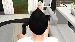 Called neighbor for footjob with tights, damn 18 yr old legs, cunnilingus porno