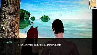 My new family explores erotic games in bikinis