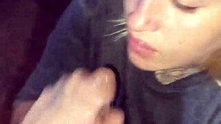 Sucking Until Explosion In Pretty Face