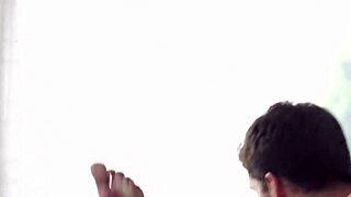 Classy redhead model gets fingered and pounded hard