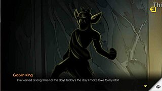 goblin king catches bitch in hentai dungeon escape 😈