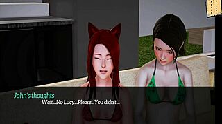 Exploring wild fantasies in My New Family 202 hentai game