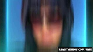 onia nevaeh nails her first mmf threesome audition!