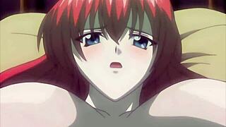 hentai tale of groping my busty step sis on a crowded train. subtitles reveal every naughty detail.