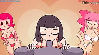 I’m obsessed with this wild hentai orgy animation showdown!