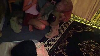 Damn! Huge Arab teen experiences first-time hardcore action!