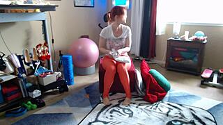 Aurora Willows Unboxes Fan Love Gift With Natural Tits And Big Ass