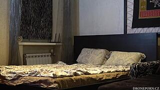 Is Czech girl Anna's nude selfie caught on hidden camera?