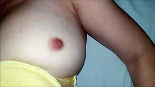 I moved the redhead's panties aside and fucked her wet shaved pussy until cumming deep inside.