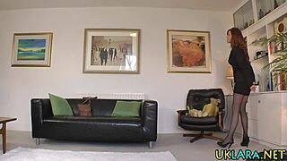 uhh, ginger in stockings eats out like... so good, ya know?