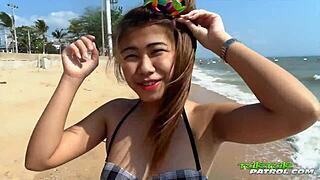 lucky tourist scored a wet double blowjob from thai amateurs.
