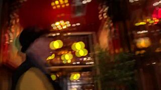 Redlight Eurobabe strokes herself close-up after steamy oral session