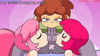 I’m obsessed with this wild hentai orgy animation showdown!