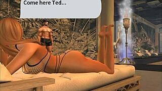 A Smart Girl Turns Naughty With Anal Play In Wild Cartoon Scene