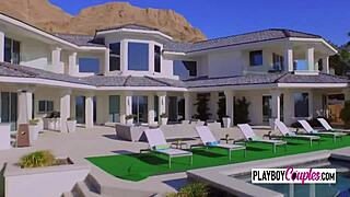 Hot couple throws a wild swing party for husband’s birthday celebration