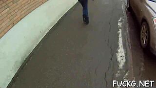 picked up petite hotty with small tits fucked doggystyle on cam