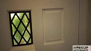 Skylar Vox, bouncing-tits blonde, drinks milk after raw ride! 🥛