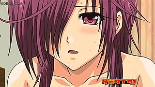 just another day when step sister and brother get caught messing around in hentai action. wild creampie scene unfolds.