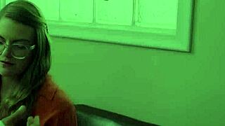 Hairy Mormon Rides Cock in a Wild POV Missionary Scene