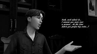 Tengok parody Sims 4 dengan susu dan bontot besar Krismas