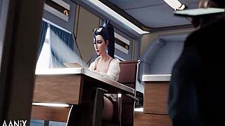 My Soul Burns as Bad Student Kaisa Takes 3 Monster Cocks.