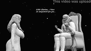 Check out this Sims 4 parody with big tits and ass on Christmas