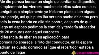 video story uber eats delivery guy fucks me